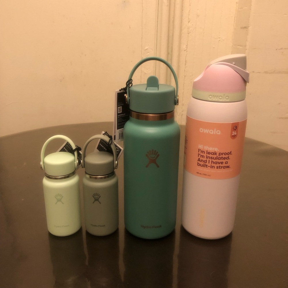 New hydro flask mini water bottles